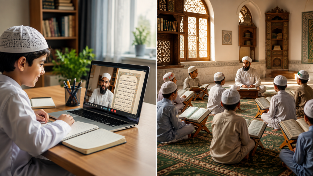 Online Quran Classes UAE vs Traditional Madrasa: Which Is Right for You?